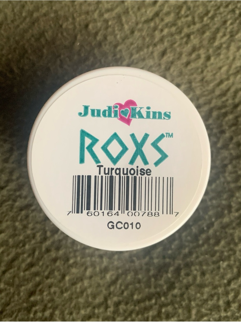 New Judi Kins Roxs glass shards. Turquoise. .5 oz. GC010